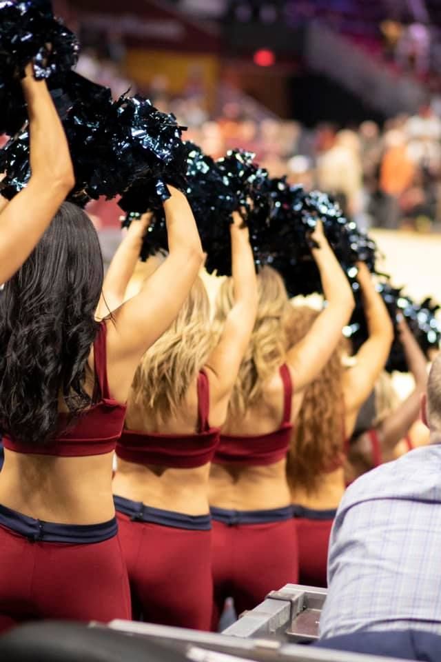 Image post by @cavaliersdanceteam on Facebook