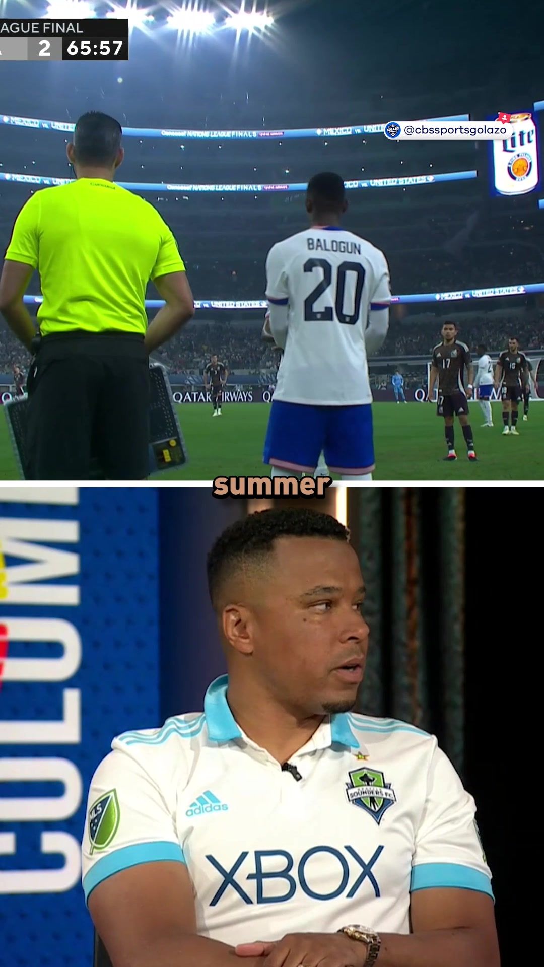 Video post by @cbssportsgolazo on TikTok