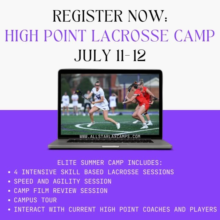 Video post by @HighPointUniversityWomensLacrosse on Facebook