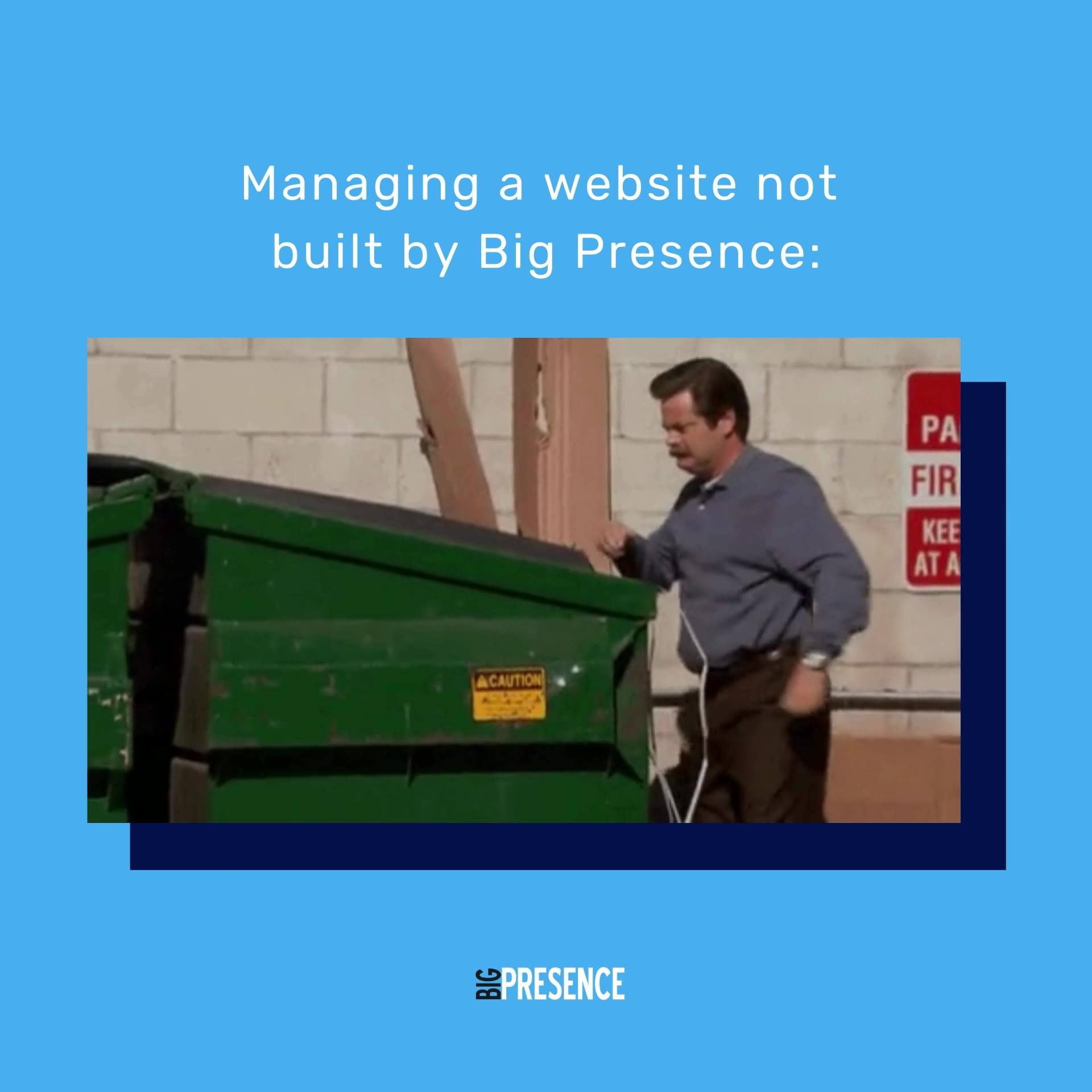 Video post by @BigPresence on Facebook