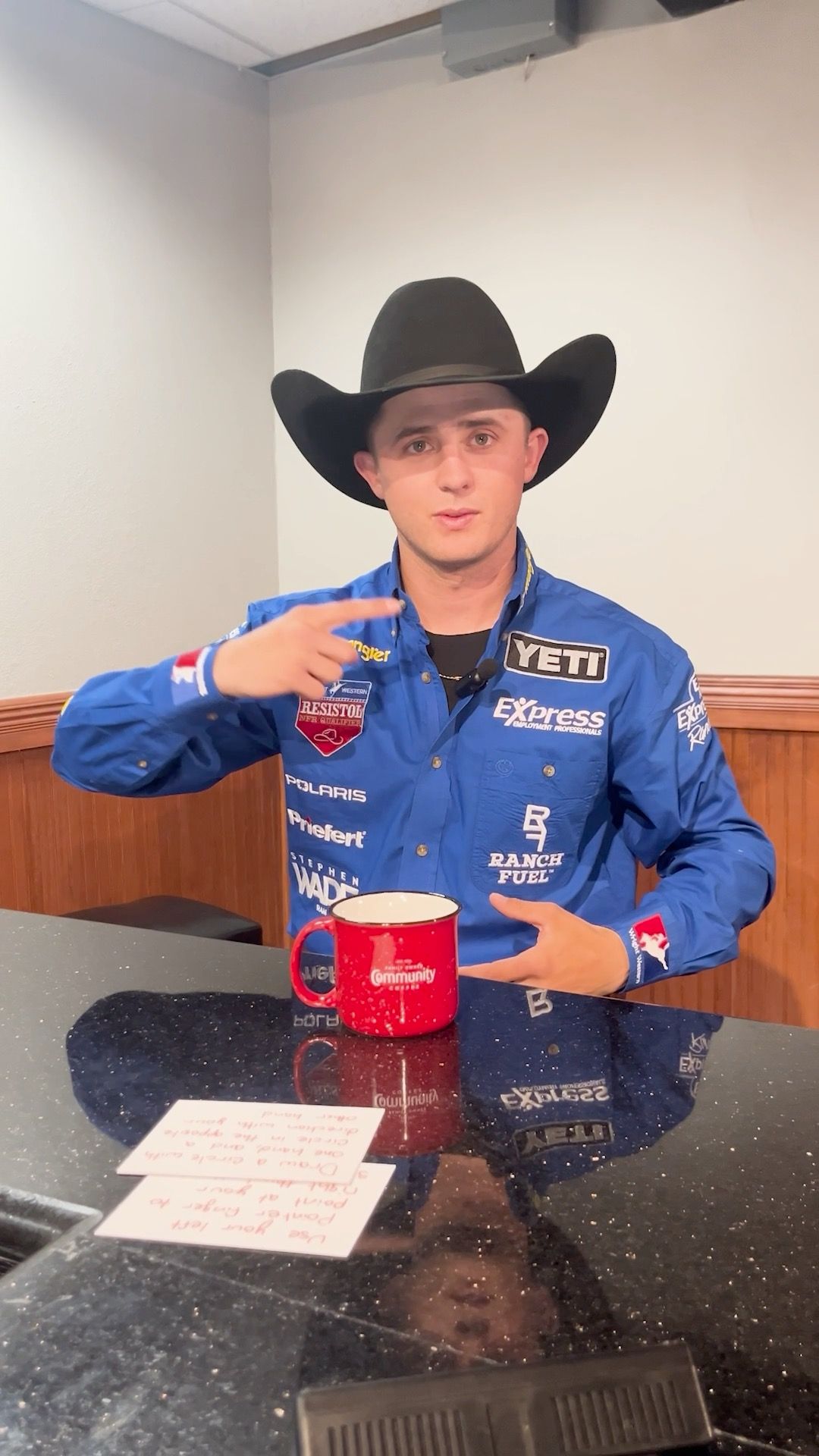 Image post by @PRCAProRodeo on Facebook