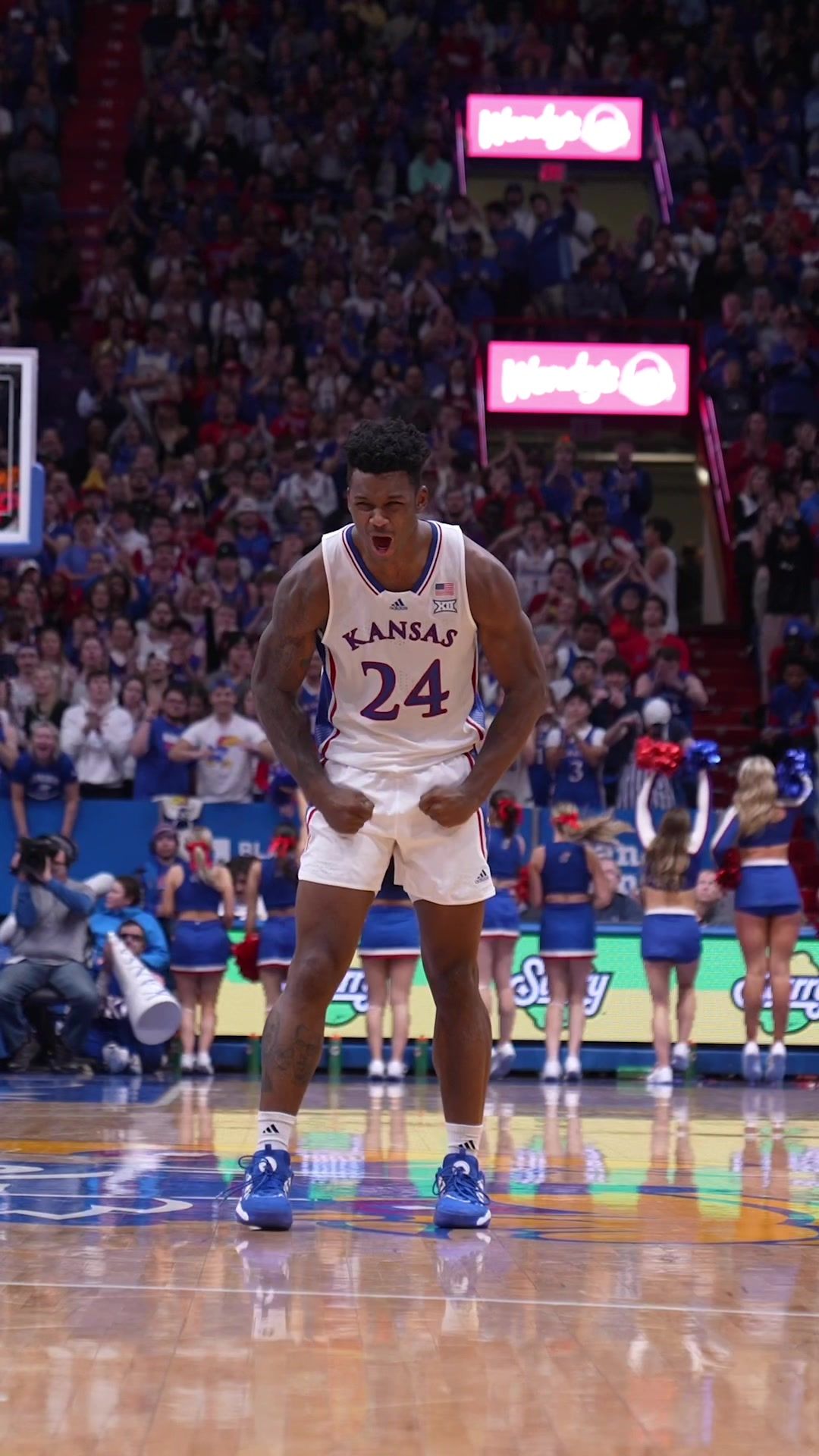 Video post by @kansasbasketball on TikTok