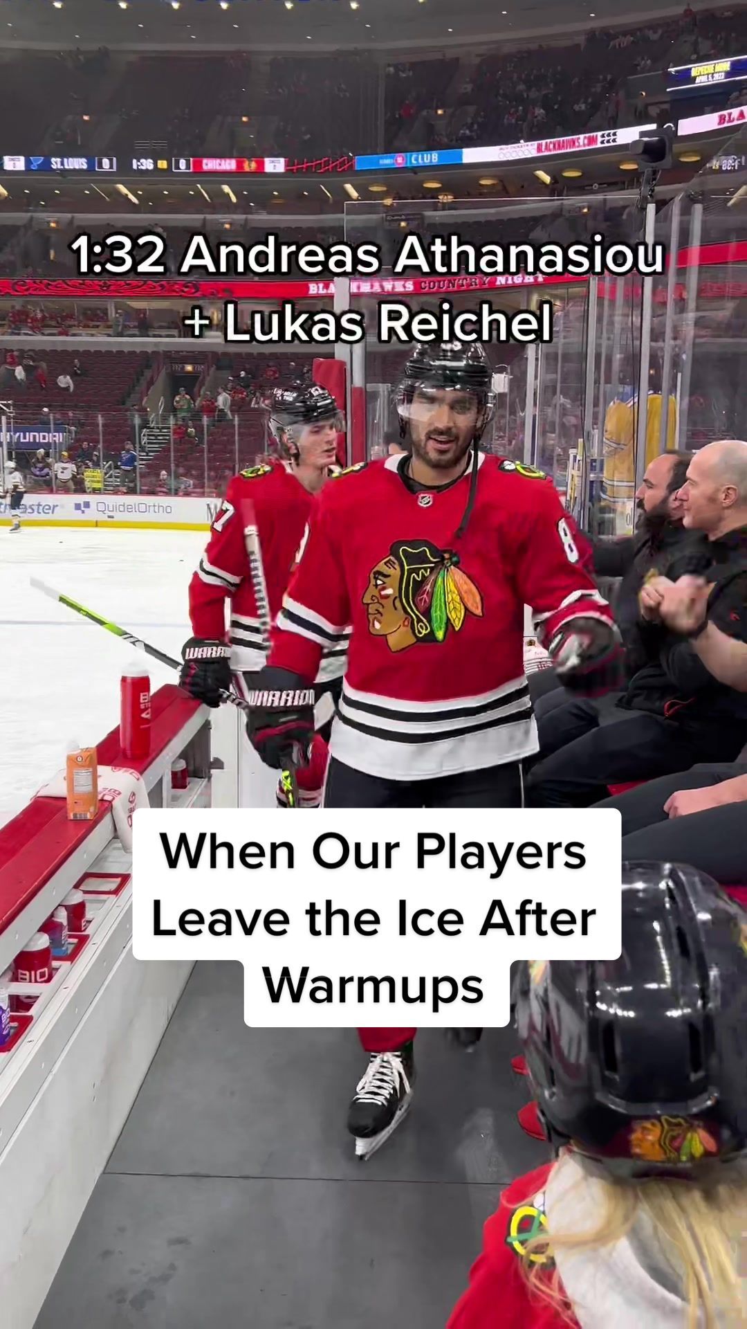 Video post by @nhlblackhawks on TikTok