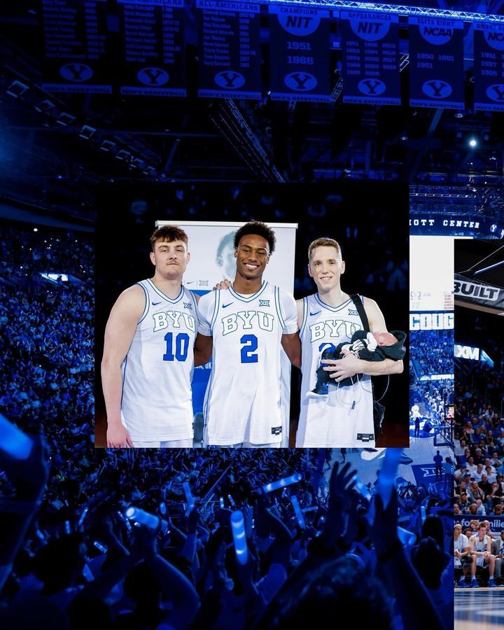 Image post by @BYUcougars on Facebook