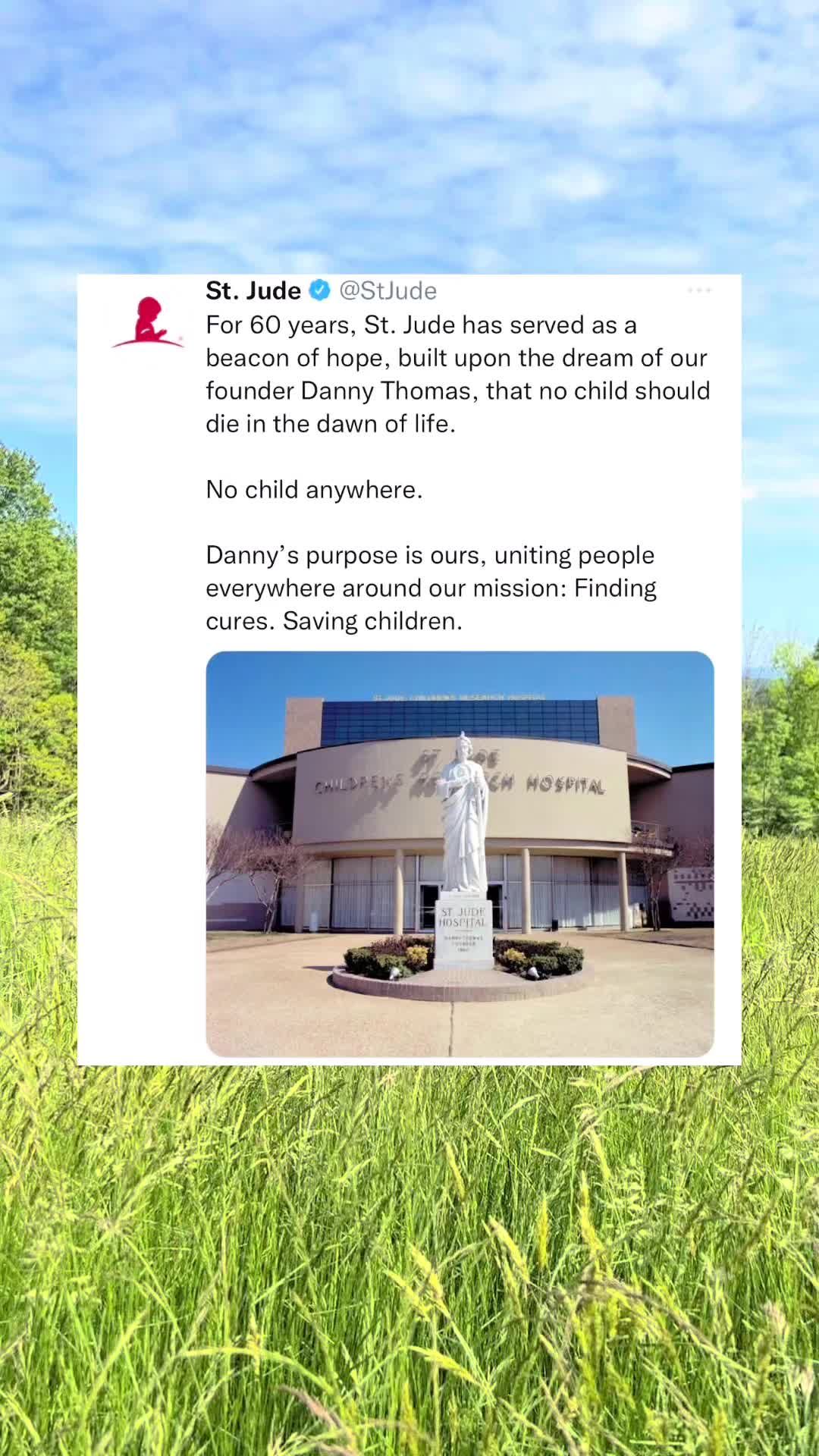 Video post by @stjude on TikTok