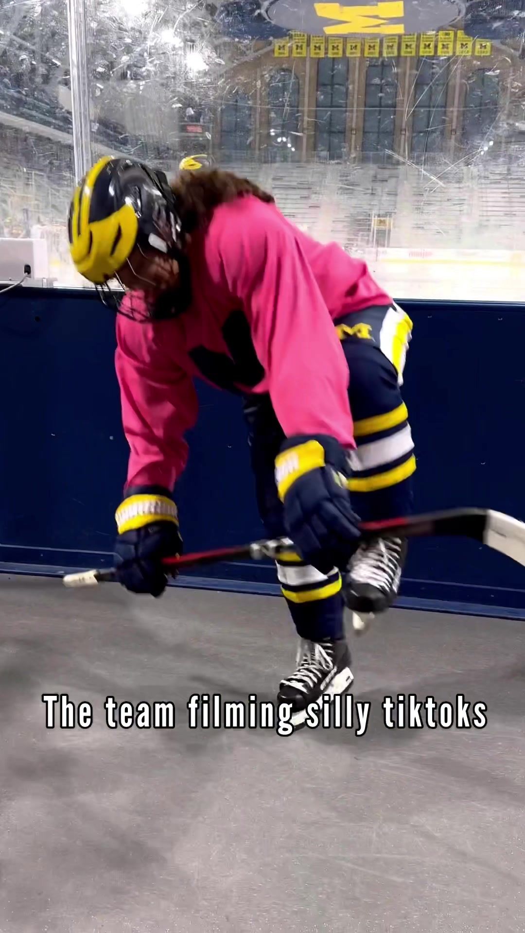 Video post by @umichwhockey on TikTok