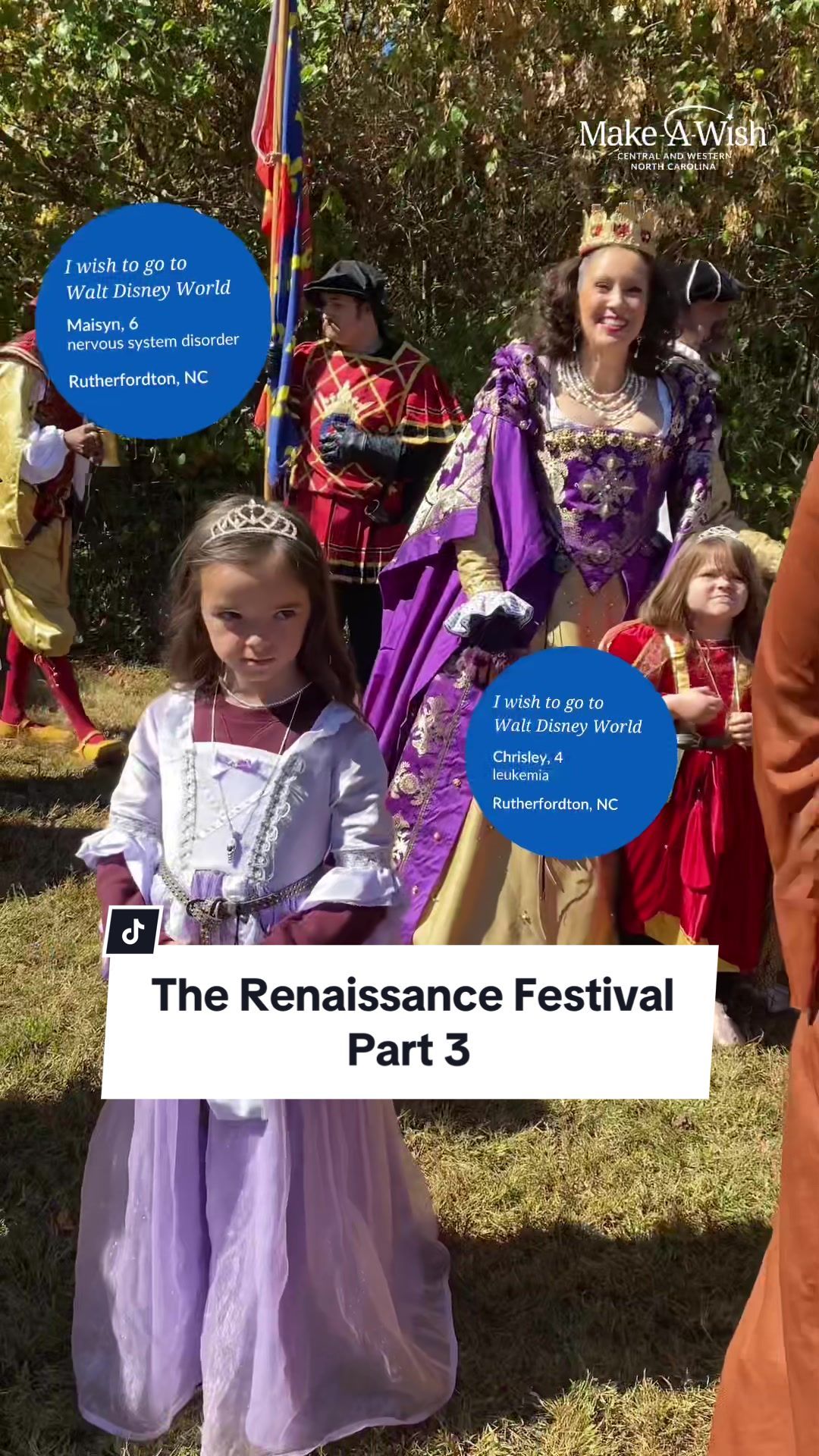 Video post by @makeawish_cwnc on TikTok