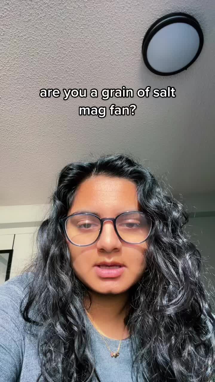 Video post by @grainofsaltmag on TikTok