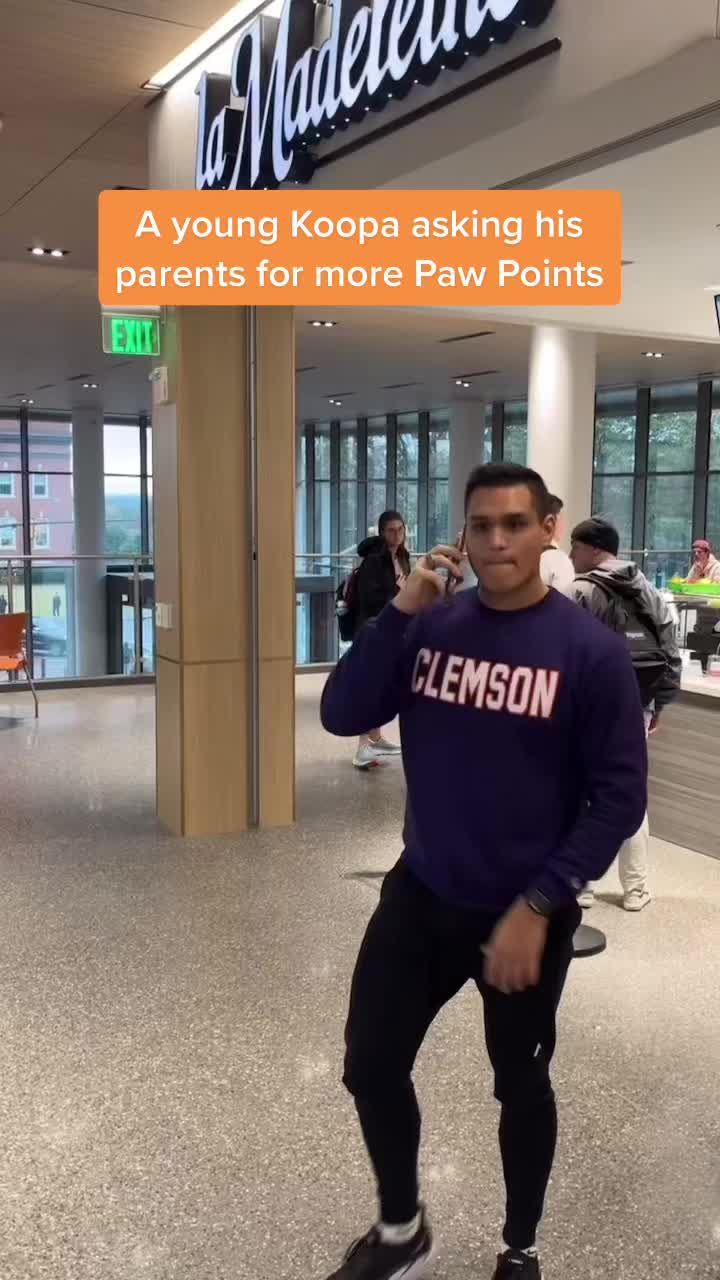 Video post by @clemsonuniv on TikTok