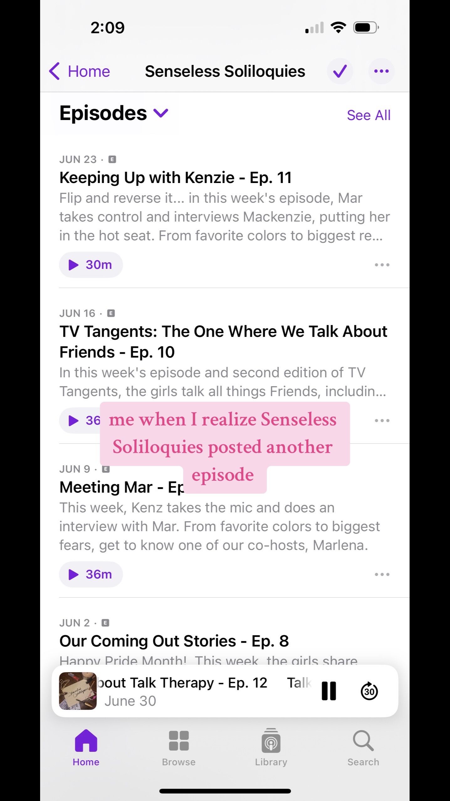 Video post by @soliloquiespod on TikTok