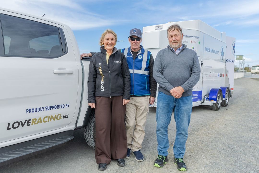 Image post by @nzhorseambulancetrust on Facebook