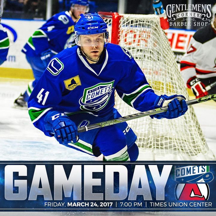 Image post by @UticaComets on Facebook