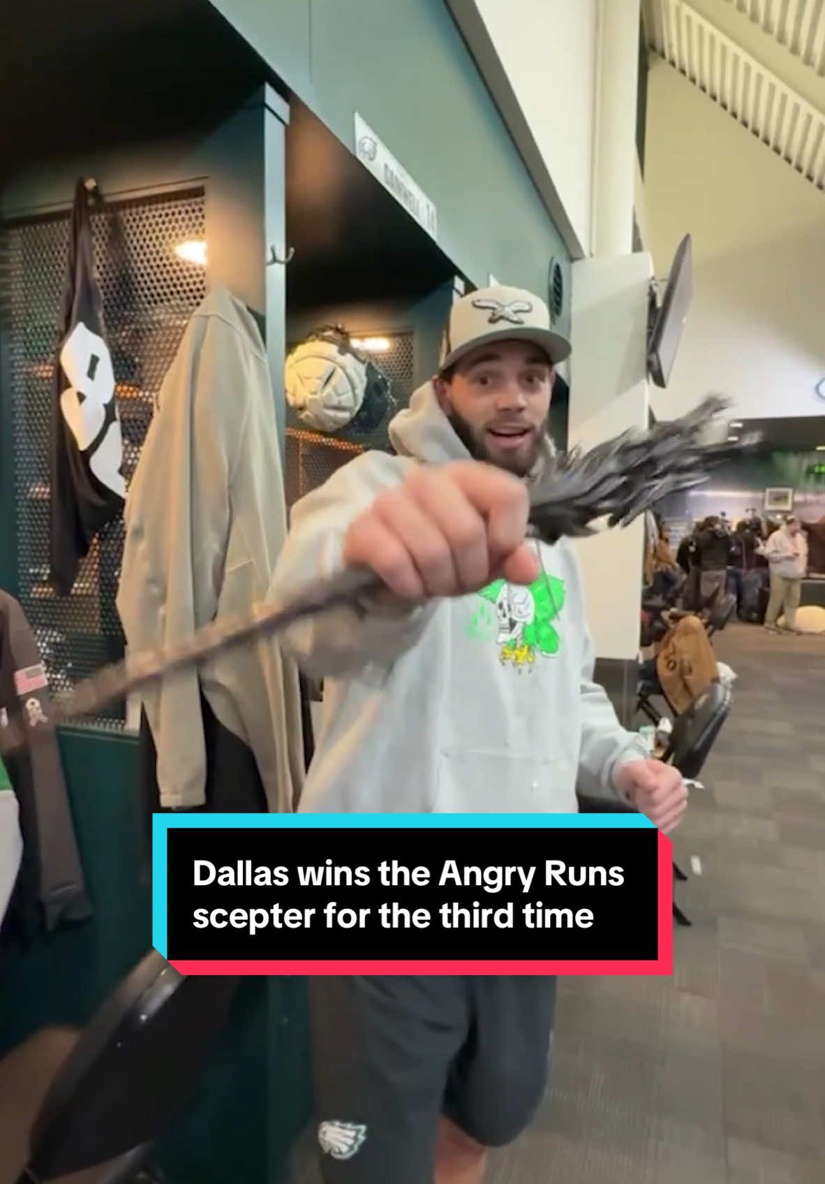 Video post by @philadelphiaeagles on TikTok