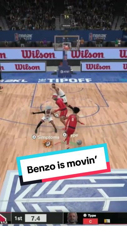 Video post by @nba2kleague on TikTok