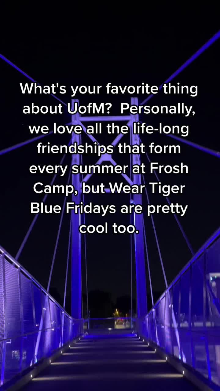 Video post by @uofmemphis on TikTok