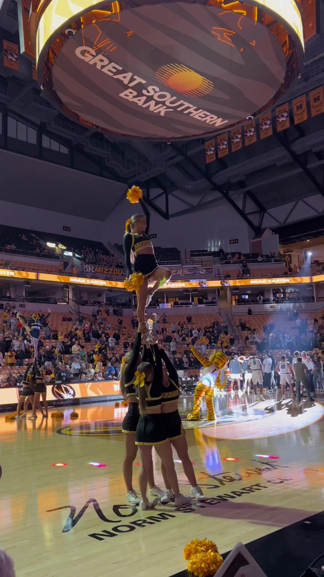 Video post by @mizzoucheer on TikTok