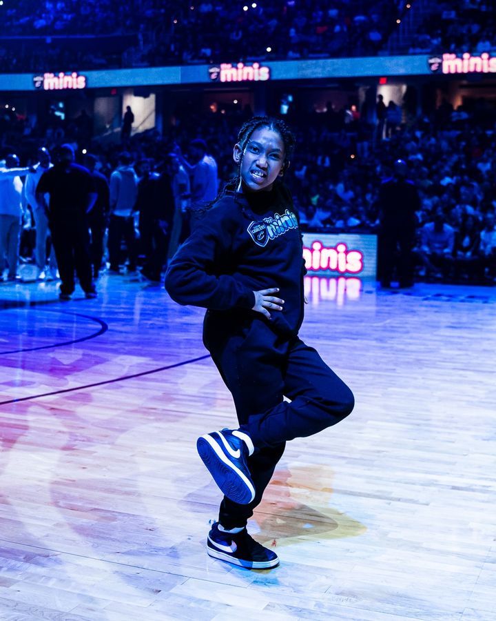 Image post by @CavsEntertainmentTeams on Facebook