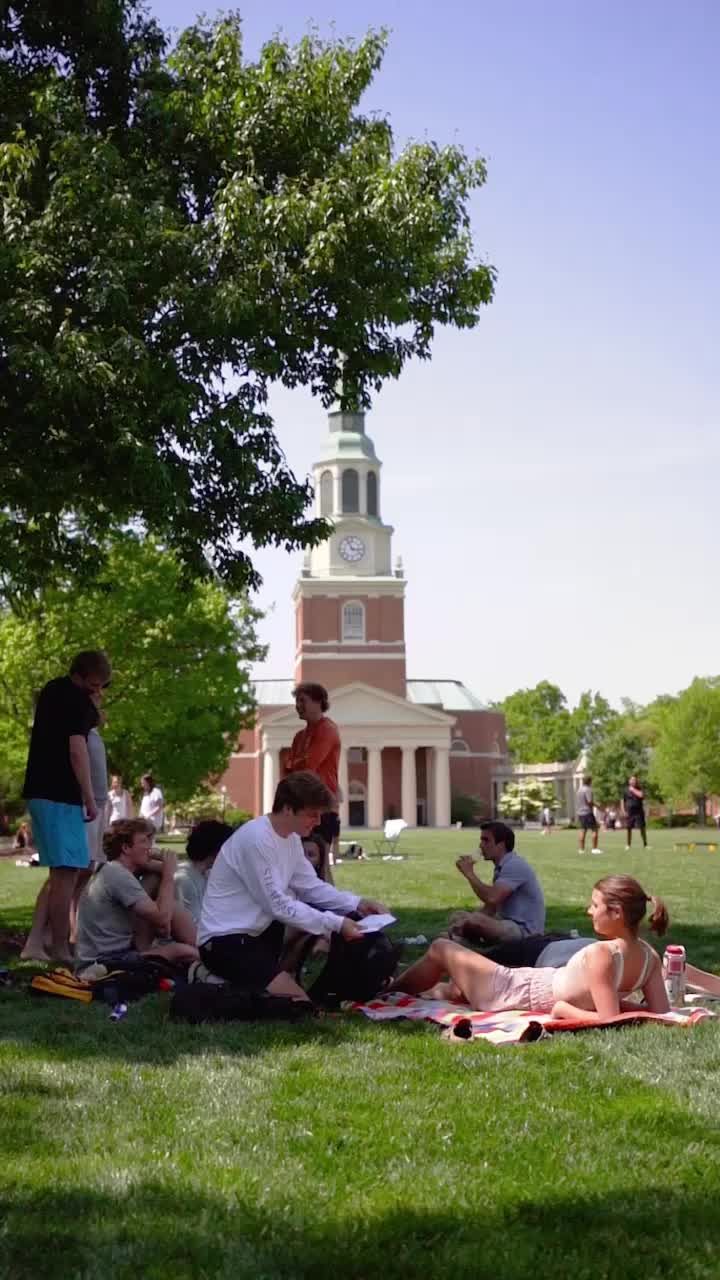 Video post by @wfuniversity on TikTok