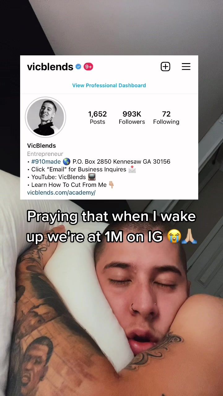 Video post by @vicblends on TikTok