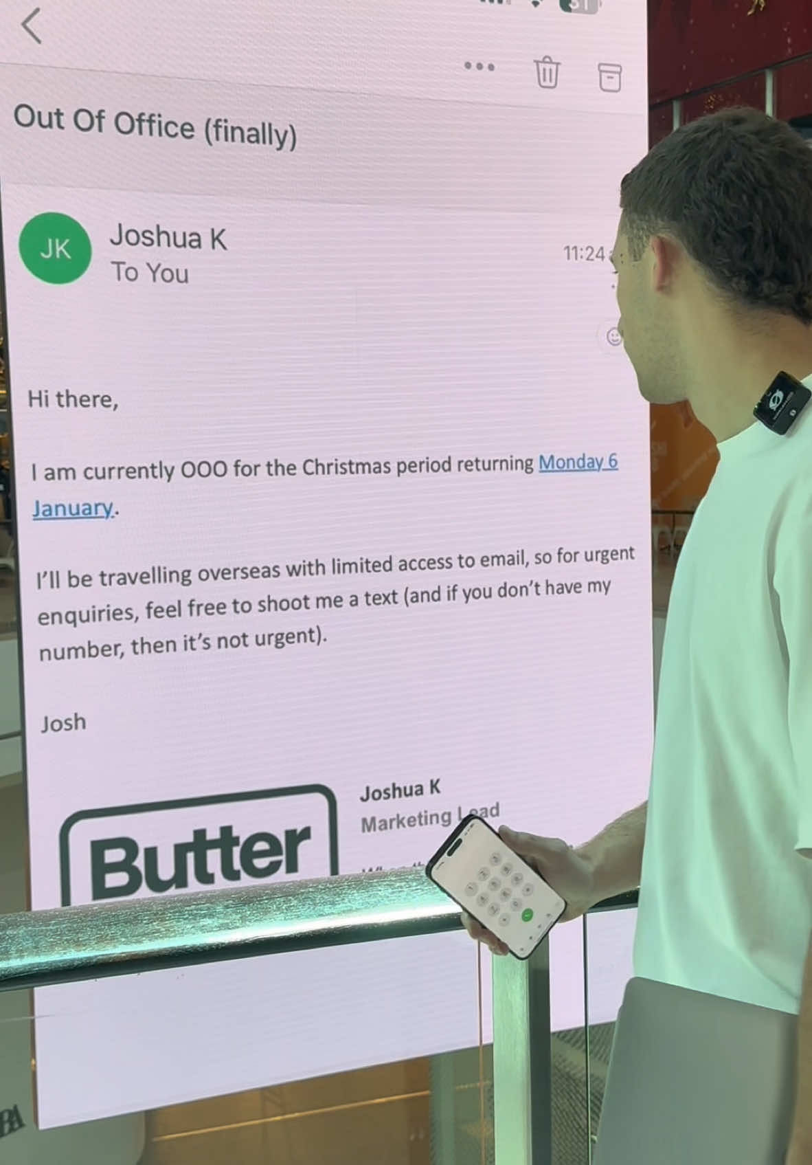 Video post by @joshfrommarketing on TikTok