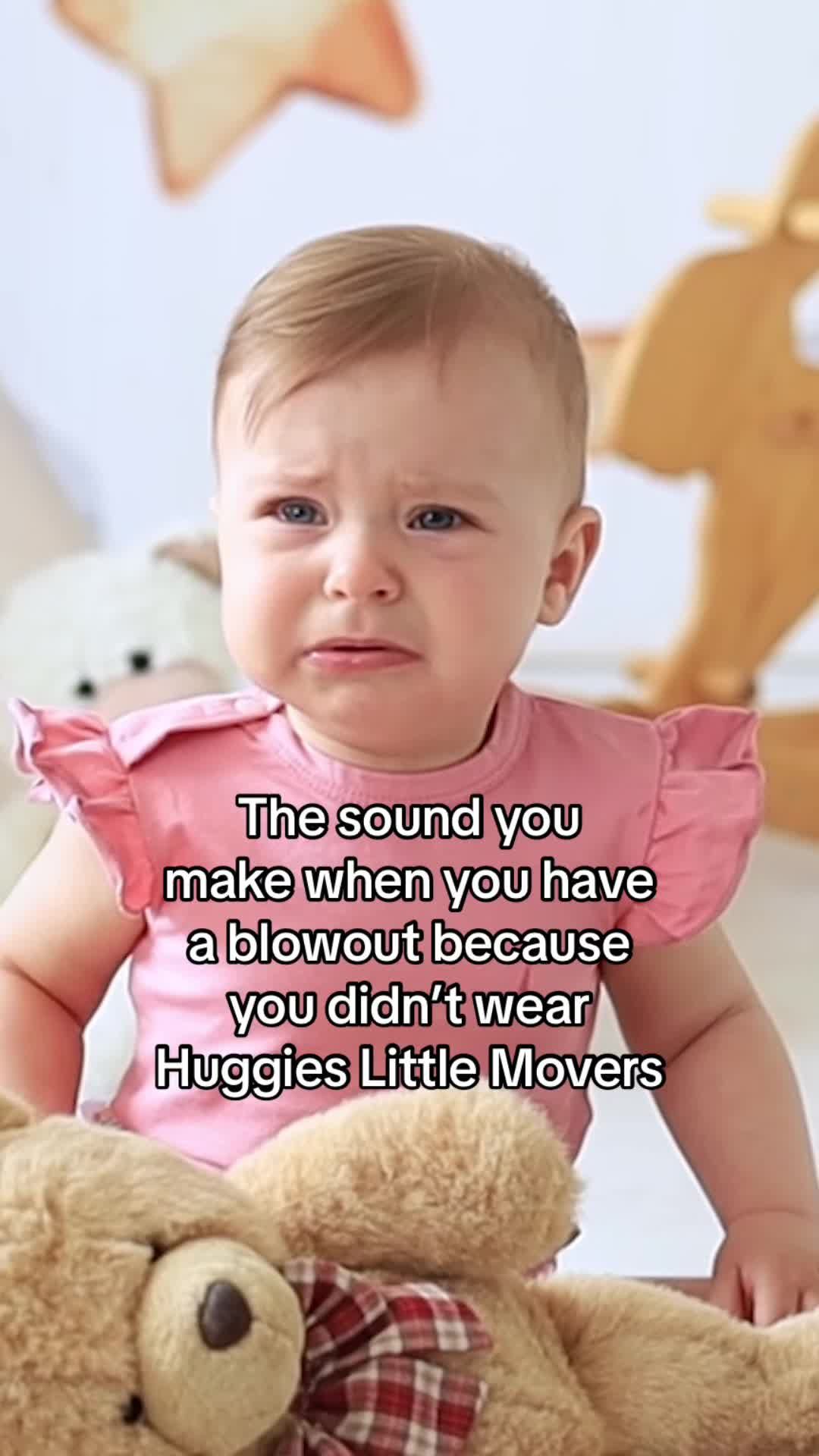 Video post by @huggies on TikTok