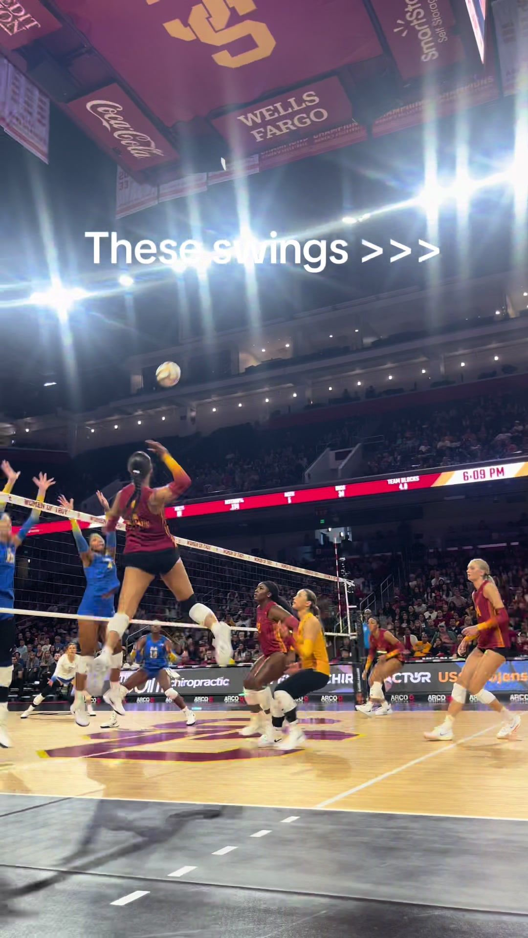 Video post by @uscwomensvolley on TikTok