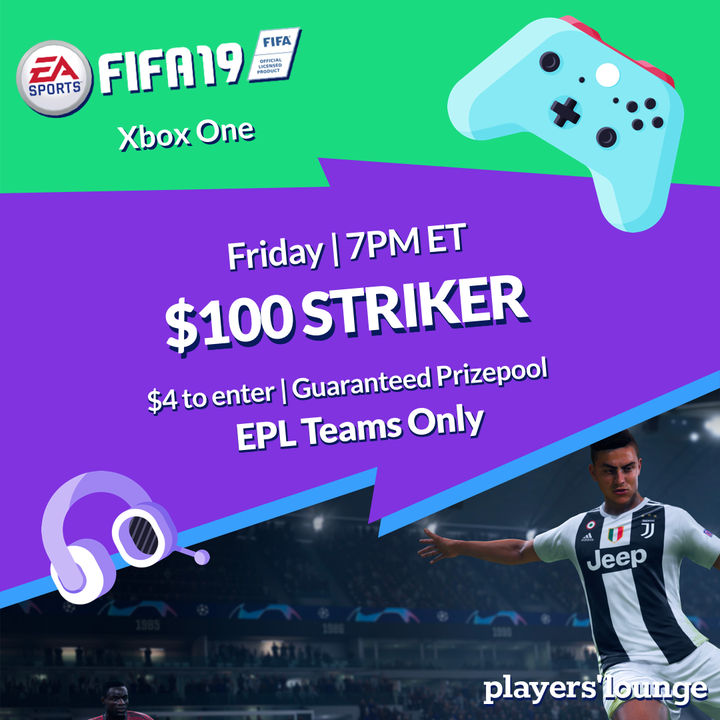 Image post by @playersloungegaming on Facebook