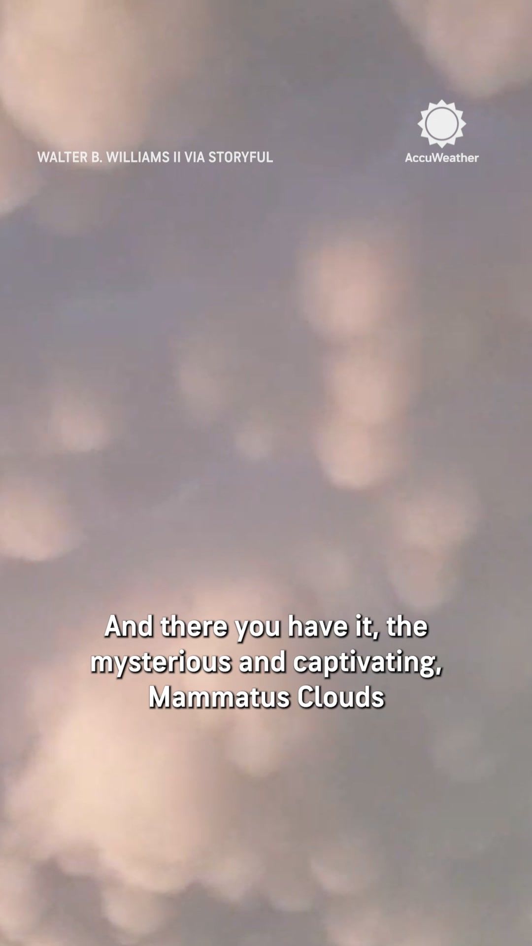 Video post by @AccuWeather on Facebook