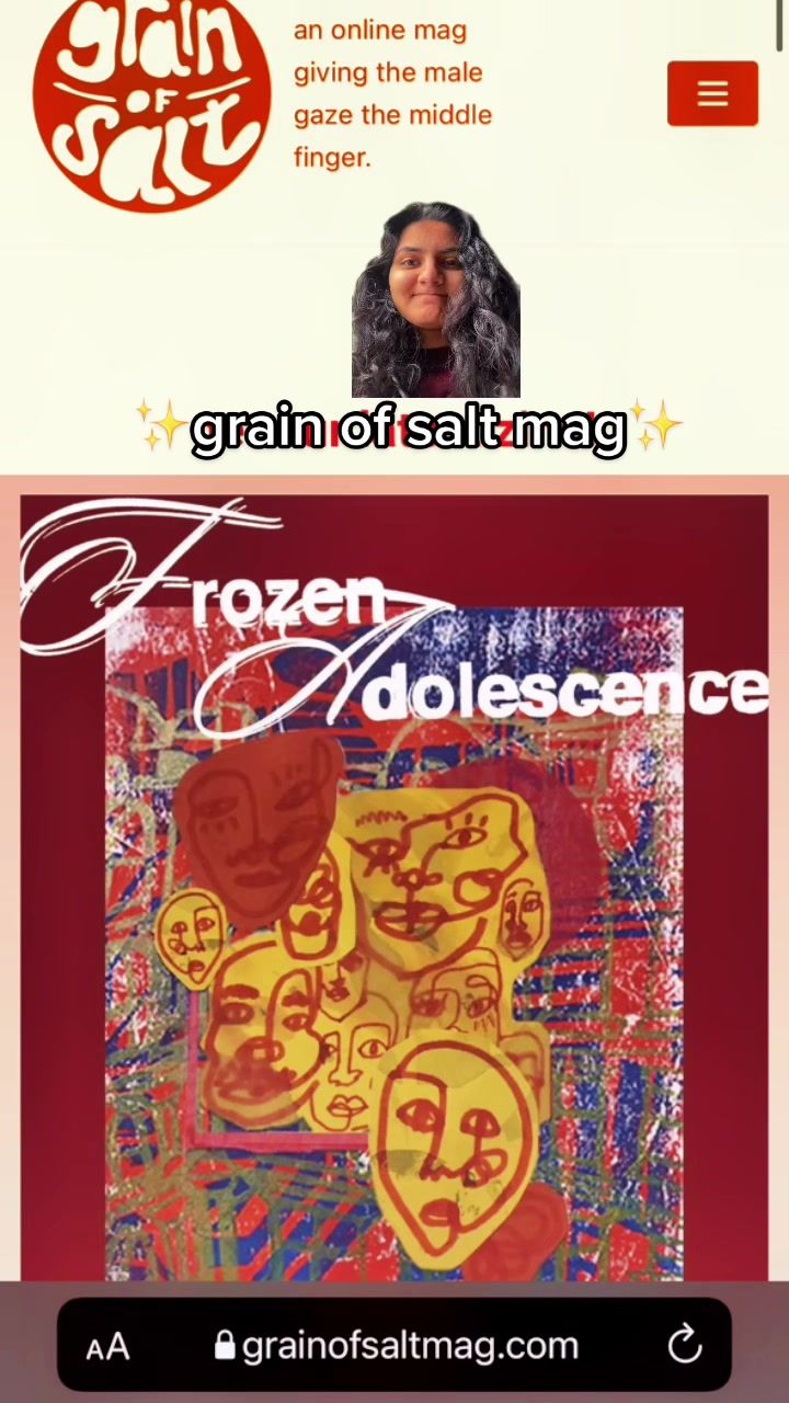 Video post by @grainofsaltmag on TikTok