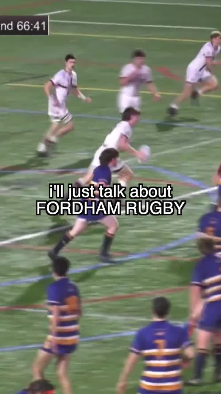 Video post by @fordhamuniversityrugby on TikTok