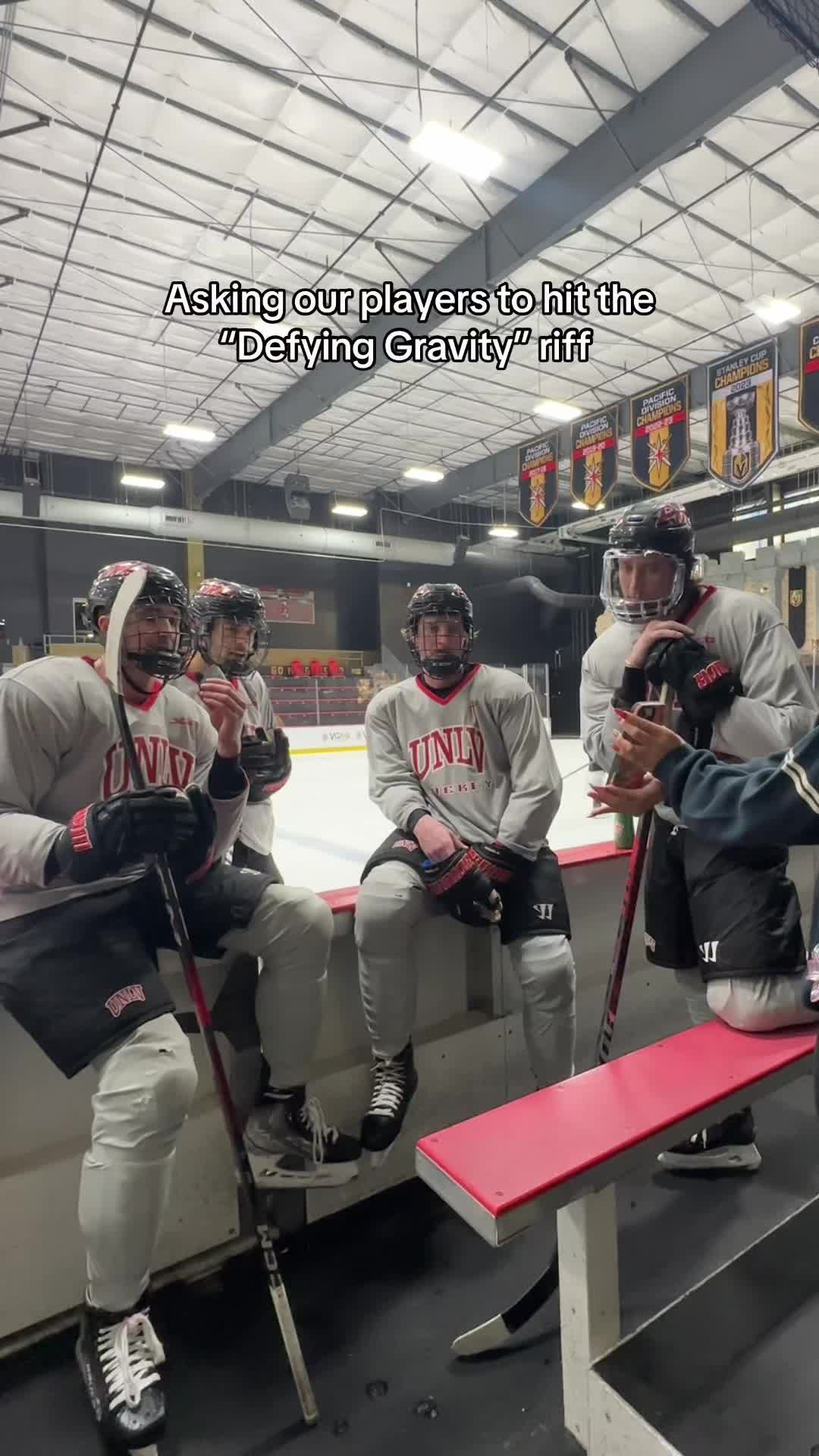 Video post by @unlvhockey on TikTok