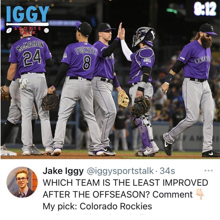 Image post by @iggysportstalk on Facebook