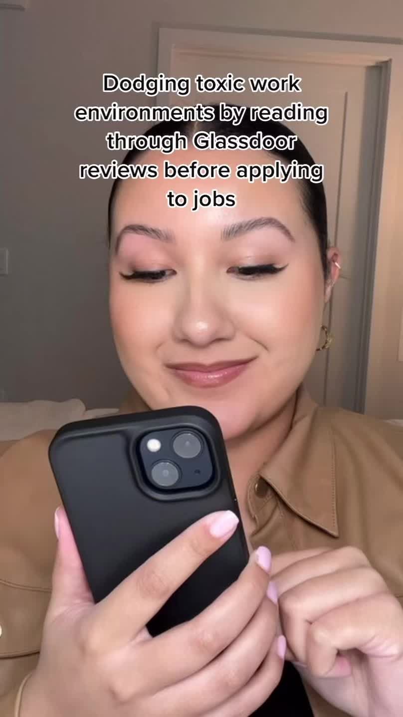 Video post by @glassdoor on TikTok