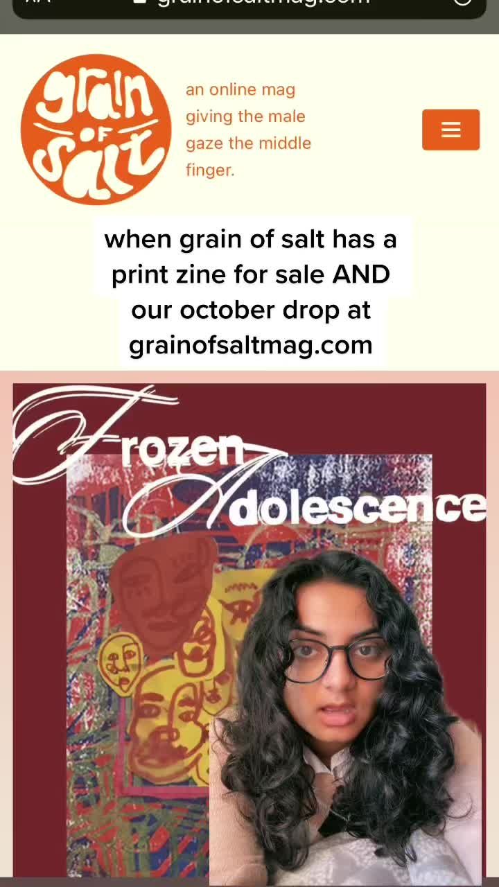 Video post by @grainofsaltmag on TikTok