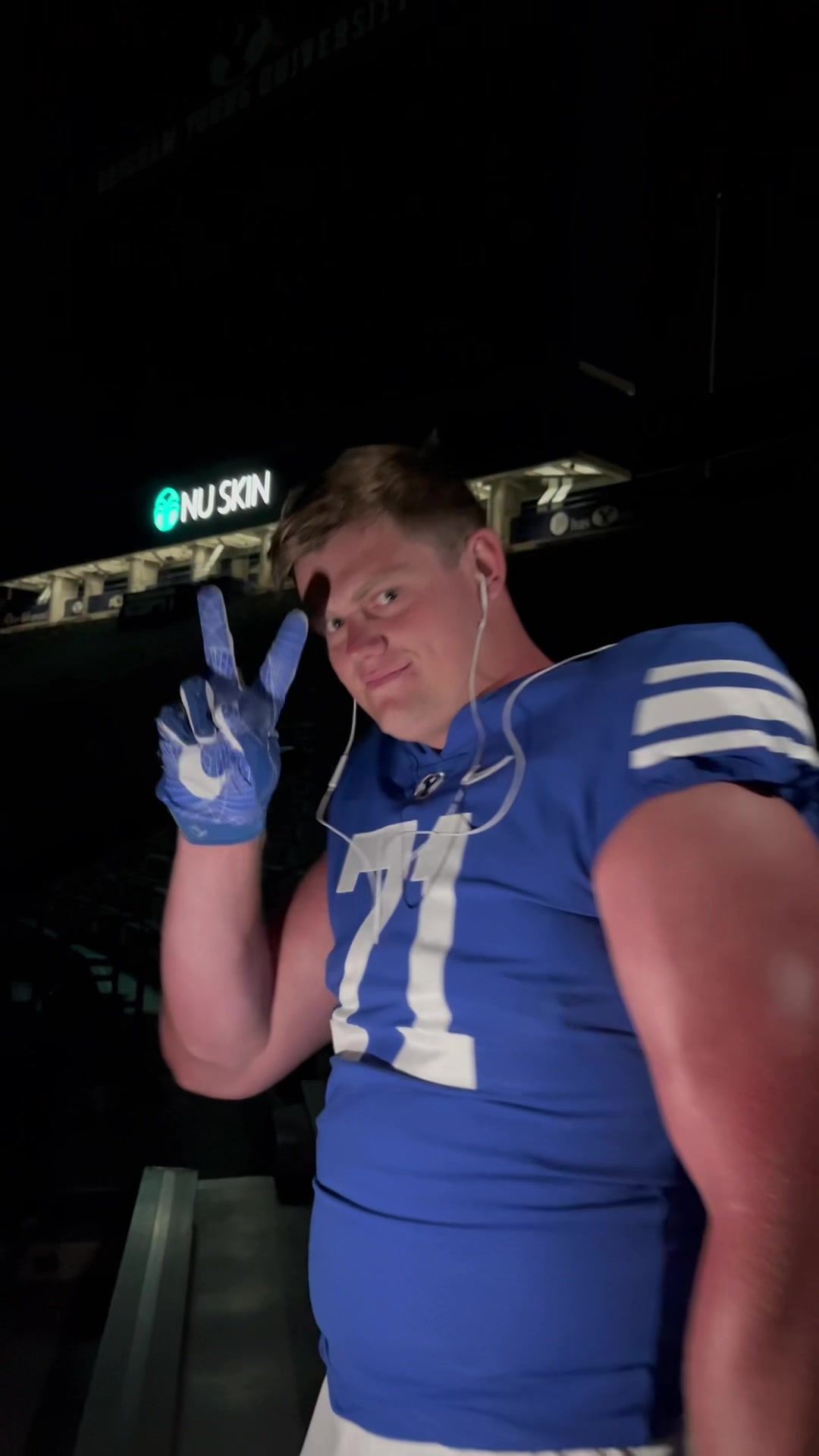 Video post by @byufootball on TikTok