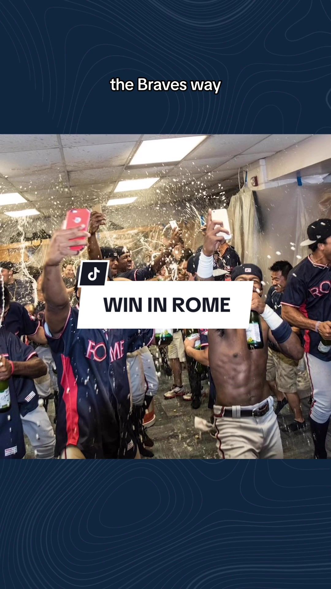 Video post by @braves on TikTok