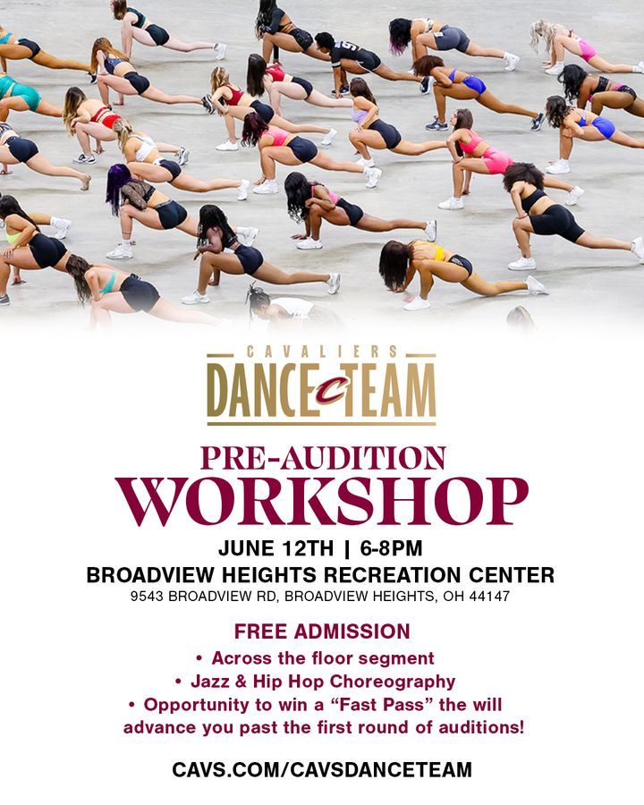 Image post by @cavaliersdanceteam on Facebook