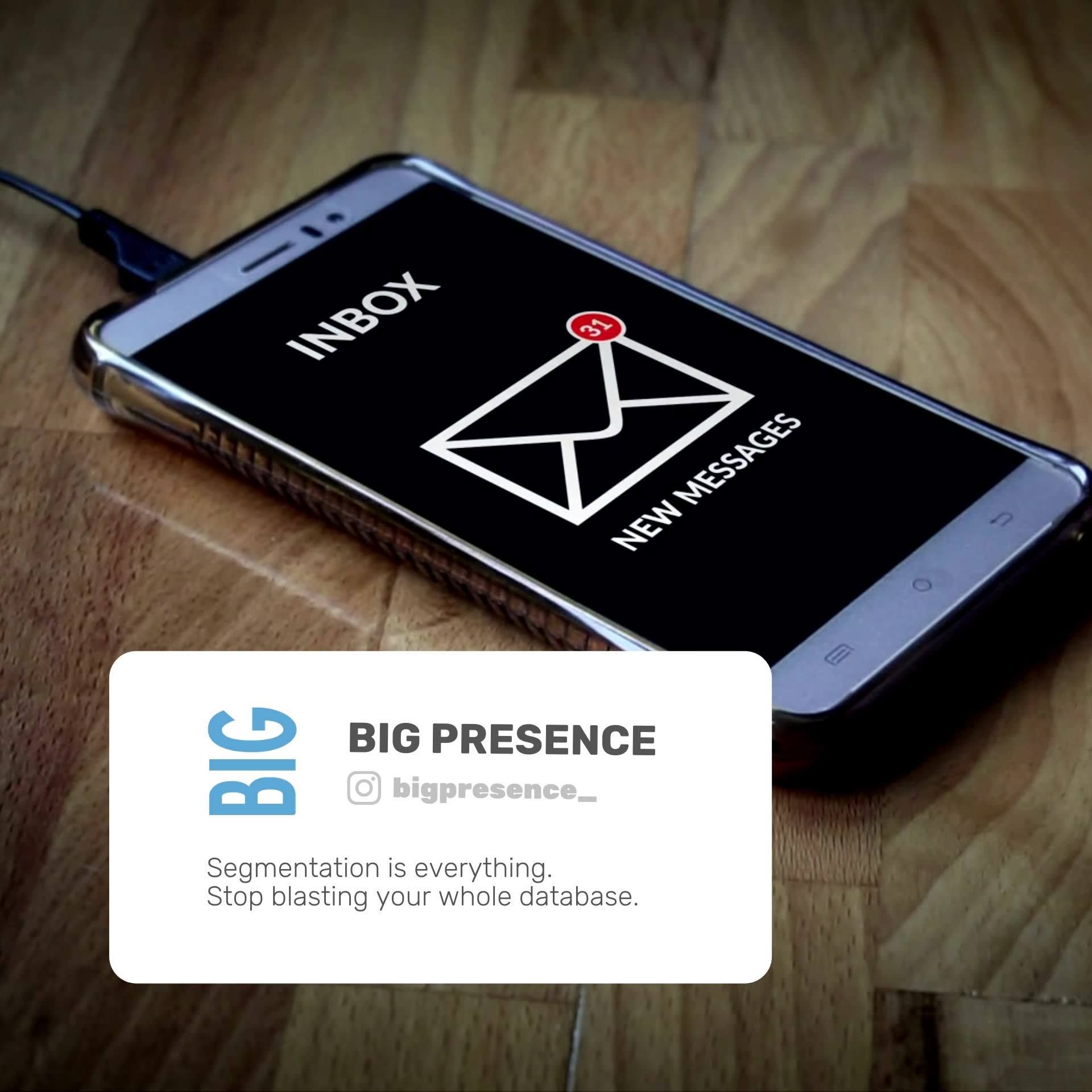 Video post by @BigPresence on Facebook