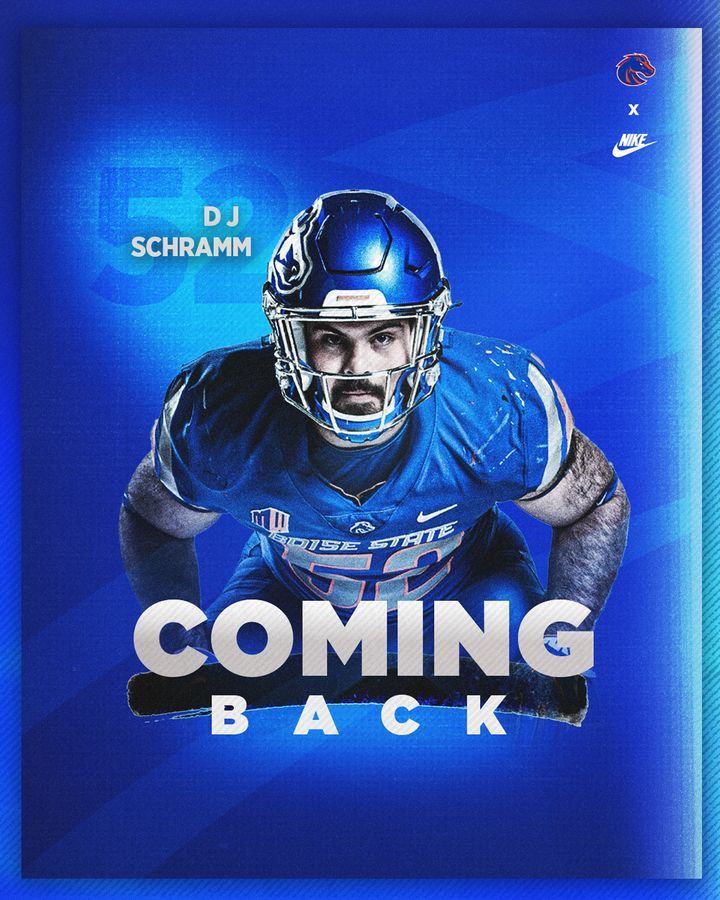 Image post by @BroncoFootball on Facebook