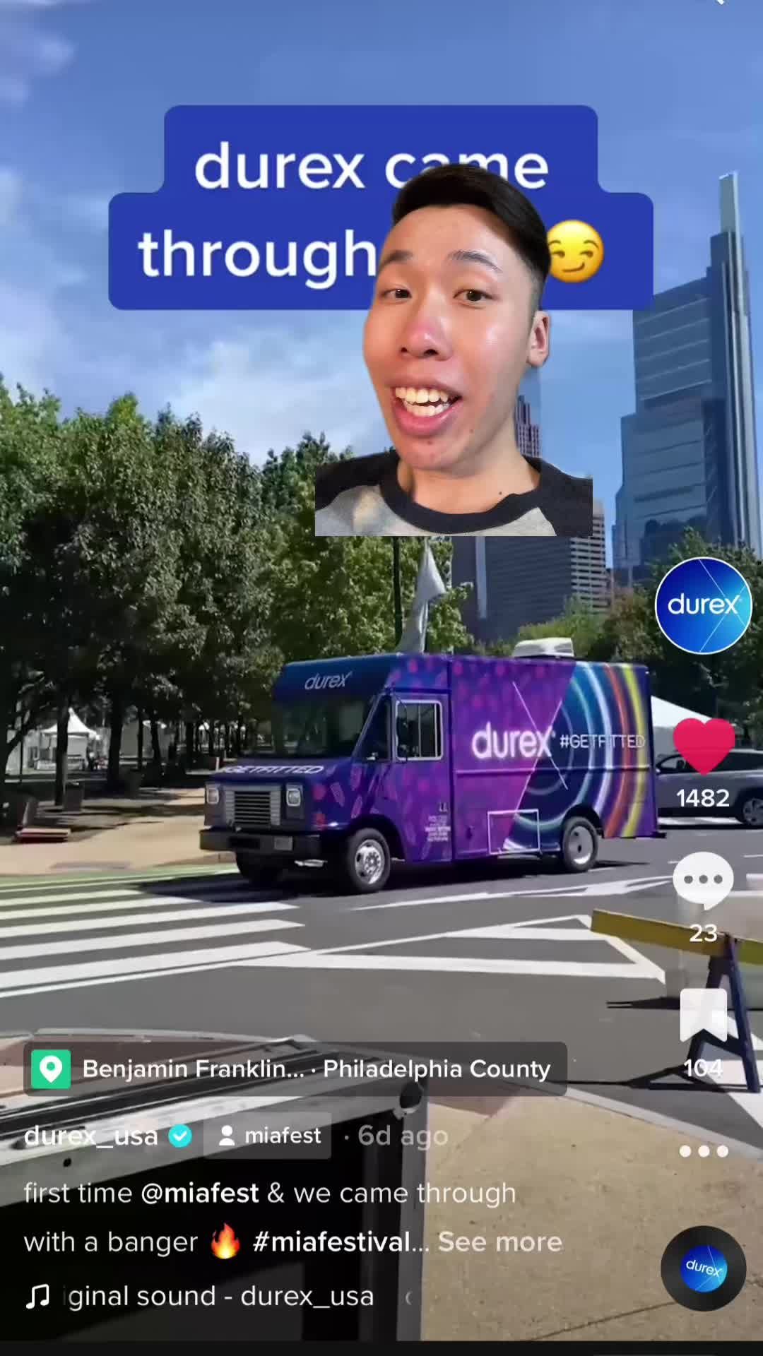 Video post by @durex_usa on TikTok