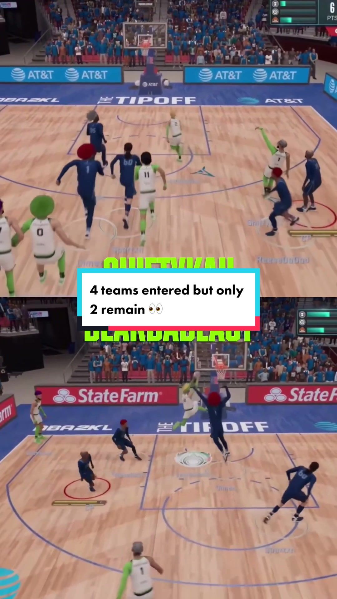 Video post by @nba2kleague on TikTok