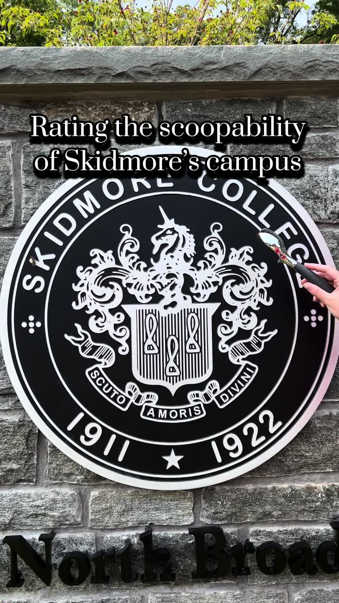 Video post by @skidmorecollege on TikTok