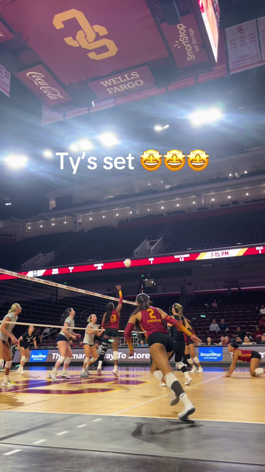 Video post by @uscwomensvolley on TikTok