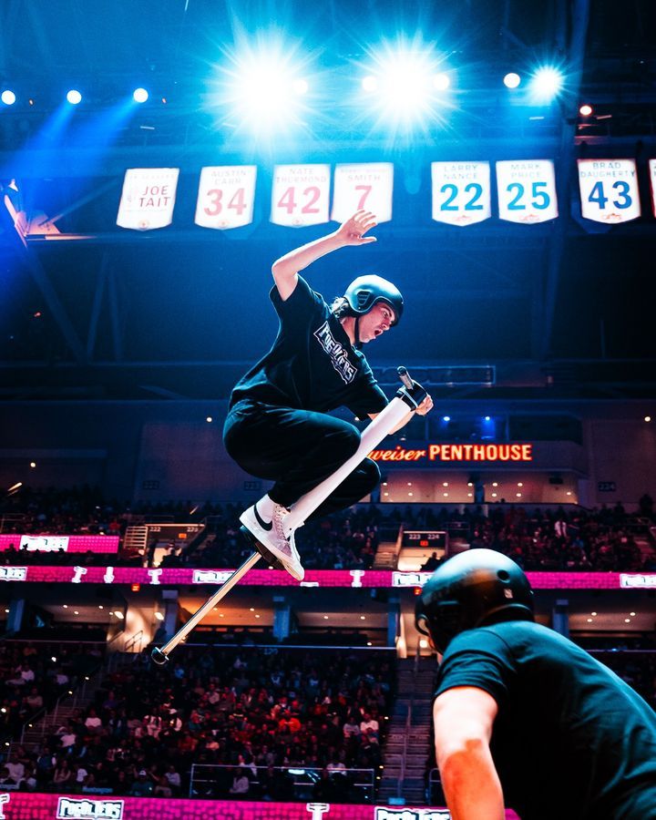 Image post by @CavsEntertainmentTeams on Facebook