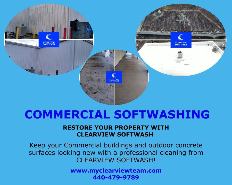 Image post by @clearviewsoftwash.oh on Facebook