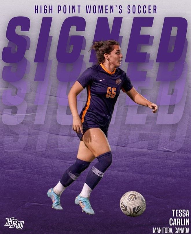 Image post by @HPUWomensSoccer on Facebook