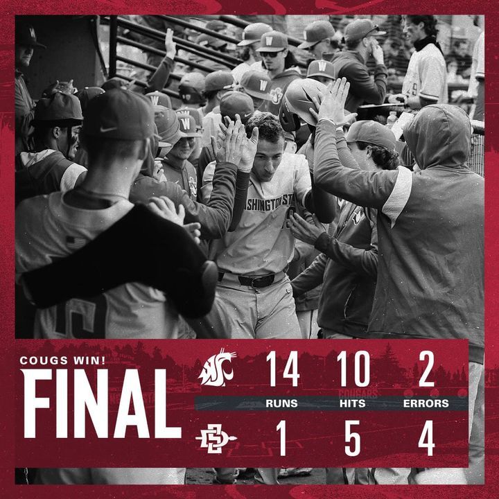 Image post by @wsucougarbsb on Facebook
