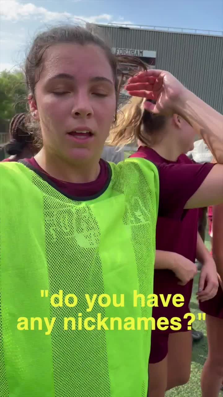 Video post by @fordhamwosoccer on TikTok