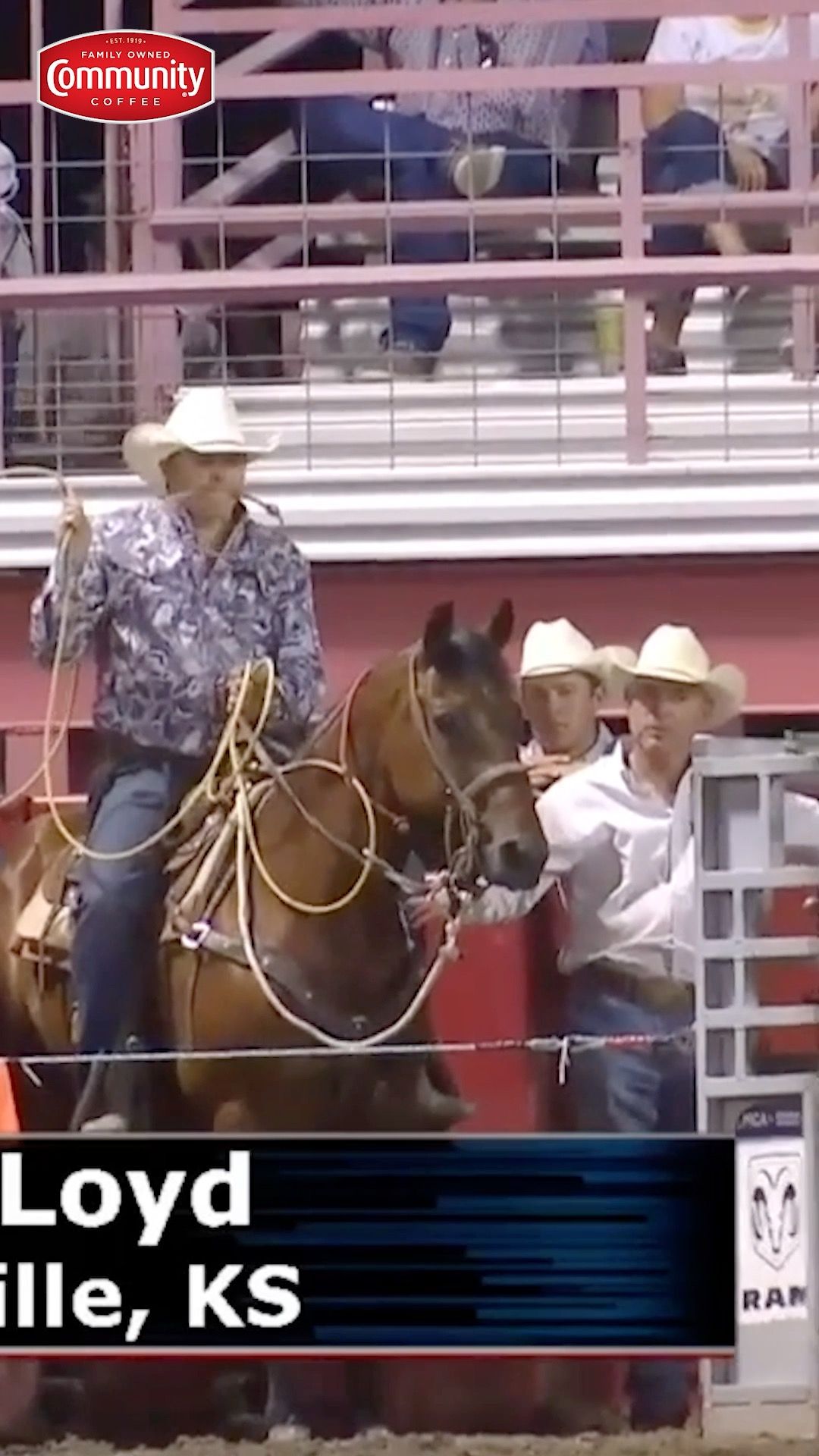 Video post by @PRCAProRodeo on Facebook