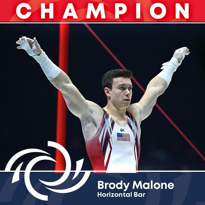 Image post by @USAGymnastics on Facebook